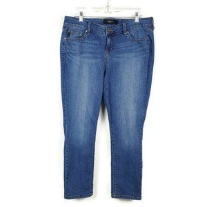 Torrid Boyfriend Crop Medium Wash Jeans 14